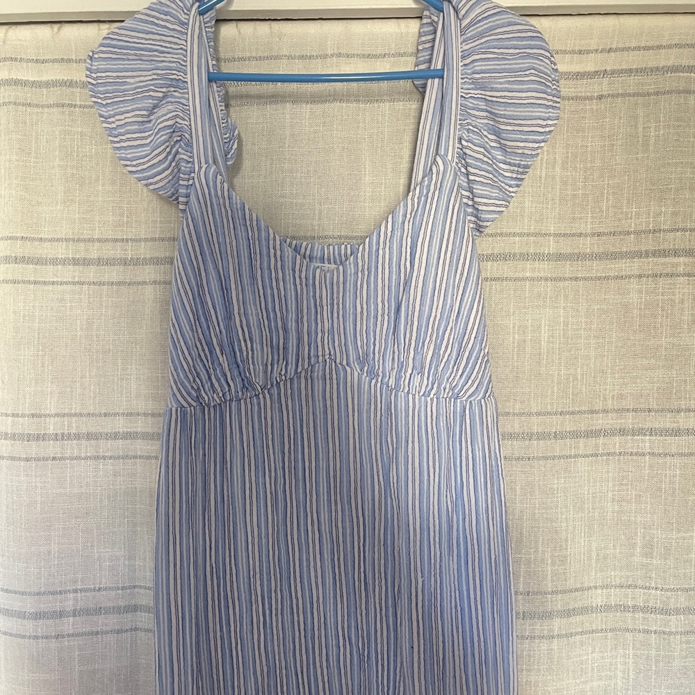 Blue Maxi Summer Dress
